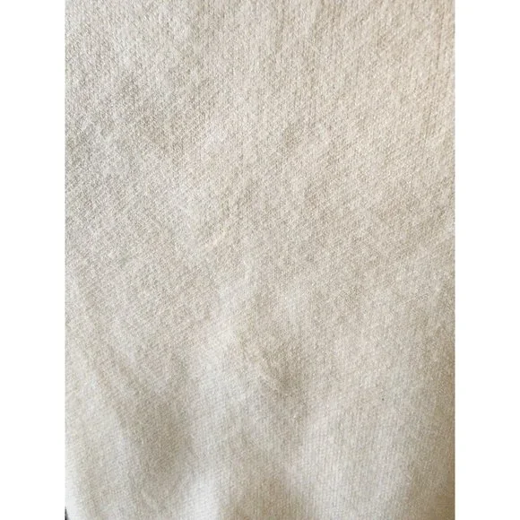 Maaeve by Anthropolgie Mock Neck White Sweater Size Large - Picture 7 of 8